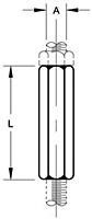 Figure 123 - Steel Rod Coupling