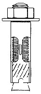 Figure SA-1/4 x 1-3/8 - Stainless Steel Sleeve Anchors