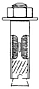 Figure SA-1/4 x 1-3/8 - Stainless Steel Sleeve Anchors