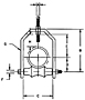 Fig 81 Stainless Steel Adjustable Roll Type Hanger